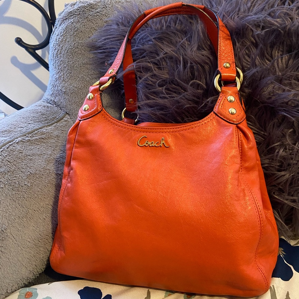 COACH | Orange shoulder bag